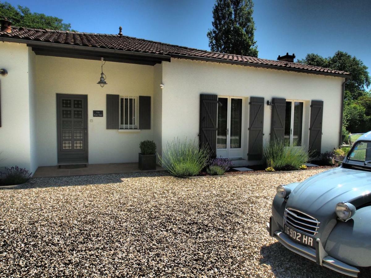 La Villa A Chateau Franc-Daut Sleeps 6 Saint-Magne-de-Castillon Bagian luar foto